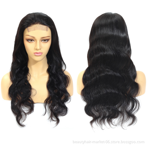 Cheap Long Brazilian Human Hair Lace Front Fringe Wigs with Baby Hair 8A 10A Grade Wholesale Malaysian Custom Human Hair Wigs